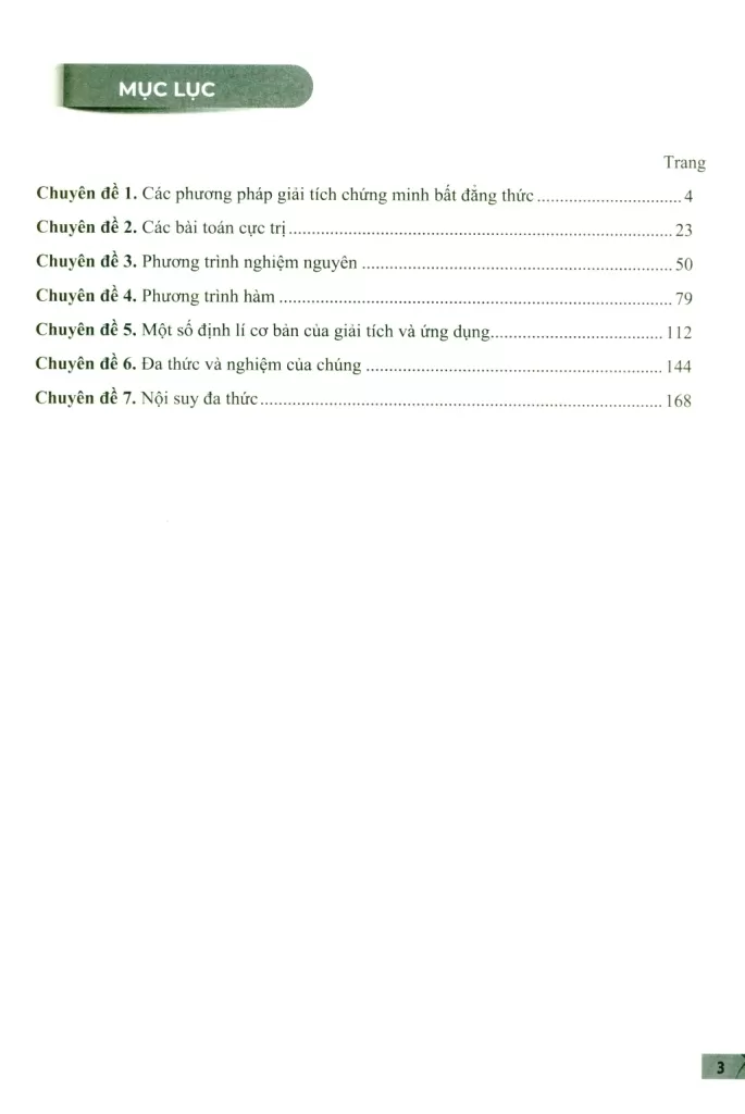 TOÁN 11 - TẬP MỘT (Theo chương trình giáo dục nâng cao trong trường THPT chuyên)